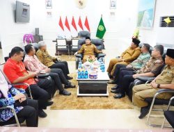 Dukung Upaya P4GN, Walikota Bersama Wawali Kota Bengkulu Lakukan Kunjungan Ke BNN Provinsi Bengkulu