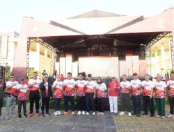 Walikota Dedi Wahyudi Hadiri Kegiatan Bhayangkara Run 2025 Yang Digelar Polda Bengkulu