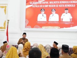 Marak Gengster, Pemkot Bengkulu  Gelar Pertemuan Sekaligus Berikan Arahan Pada Kepala SD-SMP Negeri Se-Kota Bengkulu