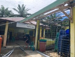 Rehabilitasi Gudang di Desa Talang Padang Hampir  Rampung, Siap Menyimpan Barang Barang Desa