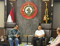 Ketum Firdaus dan Sekjen Makali Kumar Pimpin SMSI Pusat Temui Kabaintelkam Polri