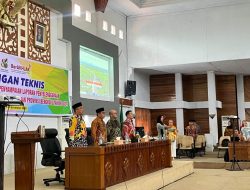 Asisten I Sekda Provinsi Bengkulu Resmikan Kegiatan Bimtek LPPD Tahun 2024