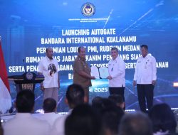 Bupati Asahan Serahkan Sertifikat Tanah Kepada Kanwil DITJEN PAS Sumut Pada Acara Peresmian Sejumlah Fasilitas KeImigrasian DiBandara Kualanamu