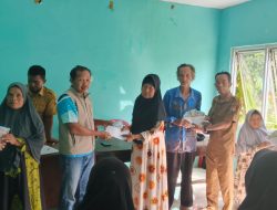 Pemdes Maju Makmur Salurkan BLT DD Tahap II