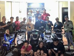 Tim Polresta Bengkulu Berhasil Amankan 3 Pria Terduga Curanmor di 6 TKP
