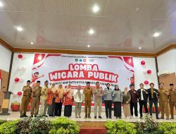 Dinas Kearsipan dan Perpustakaan Kota Bengkulu Gelar Lomba Wicara Publik Tingkat SMP