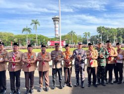 Upacara Peringatan Hari Pramuka ke-64 Berlangsung Khidmat dan Lancar