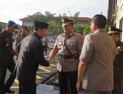 Pj Sekda Herwan Antoni Hadiri Upacara Peringatan Hari Juang Polri di Polda Bengkulu