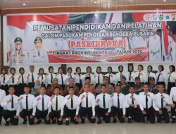 Wakapolda Brigjen Pol. Dicky Sondani Hadiri Pembukaan Diklat Paskibraka Tingkat Provinsi Bengkulu