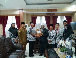 Gubernur Helmi Hasan Terima Audiensi Ketua PGRI Dan Siap Tindak Lanjuti Aspirasi Guru