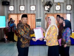 Wabup Seluma Kukuhkan Pengurus Komisi Irigasi