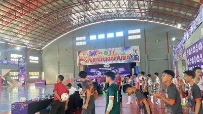 44 Tim SMA Se-Bengkulu Antusias Ikuti Turnamen Futsal di Axis Nation Cup