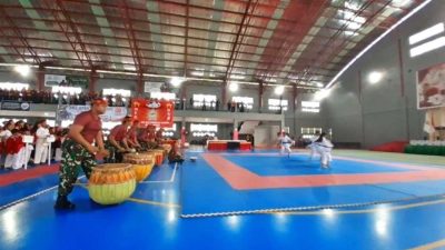 Open Turnament Karate Piala Dandim 0407/Kota Bengkulu Resmi Dibuka